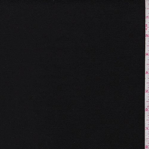 1 3/8 YD PC-True Black Denim Fabric
