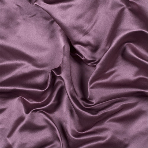 Runway Silks Mauve Silk Duchess Satin Fabric - Reorderable