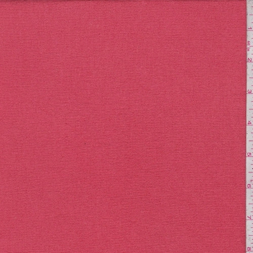 1 1/2 YD PC-Pale Red Sweater Jersey Knit Fabric