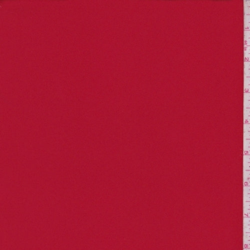 2 1/4 YD PC-Crimson Crepe Georgette Fabric