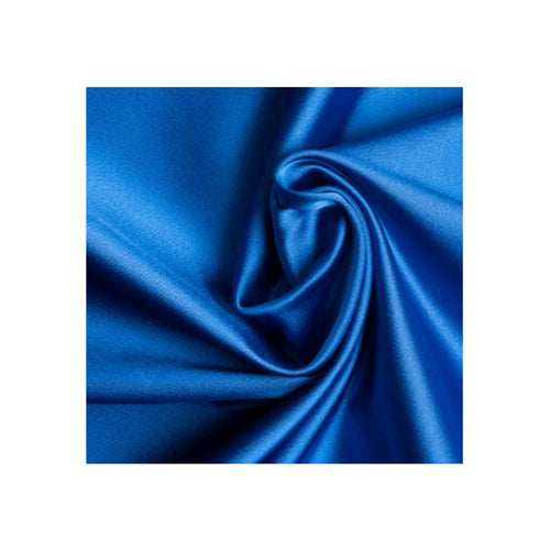 Runway Silks Royal Blue Stretch Satin Fabric - Reorderable