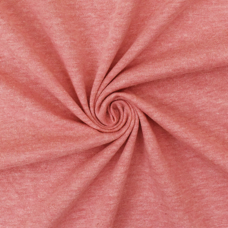 Bow Pink Texture Stretch Jersey Knit Fabric