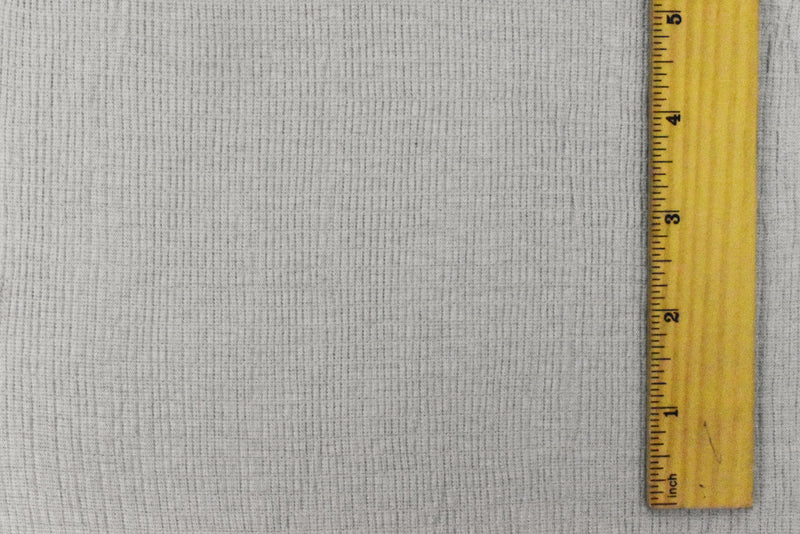 Faded Gray Crinkle Stretch Jersey Knit Fabric