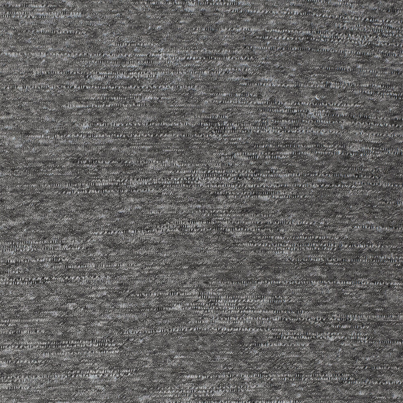 Simple Gray-Black-Gray Slub Stretch Jersey Knit Fabric