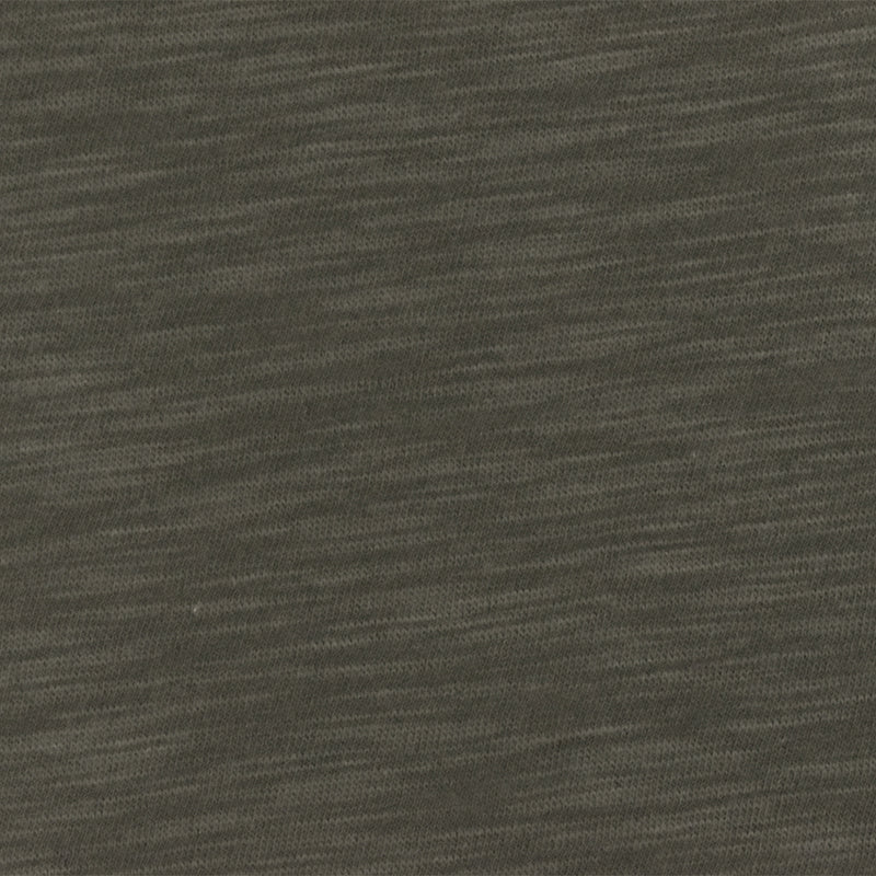 Gray Slub Stretch Spandex Rayon Jersey Knit Fabric