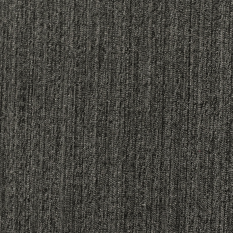 1 1/4 YD PC-Black-White-Beige Texture Stretch Poly Blend Suiting Woven Fabric