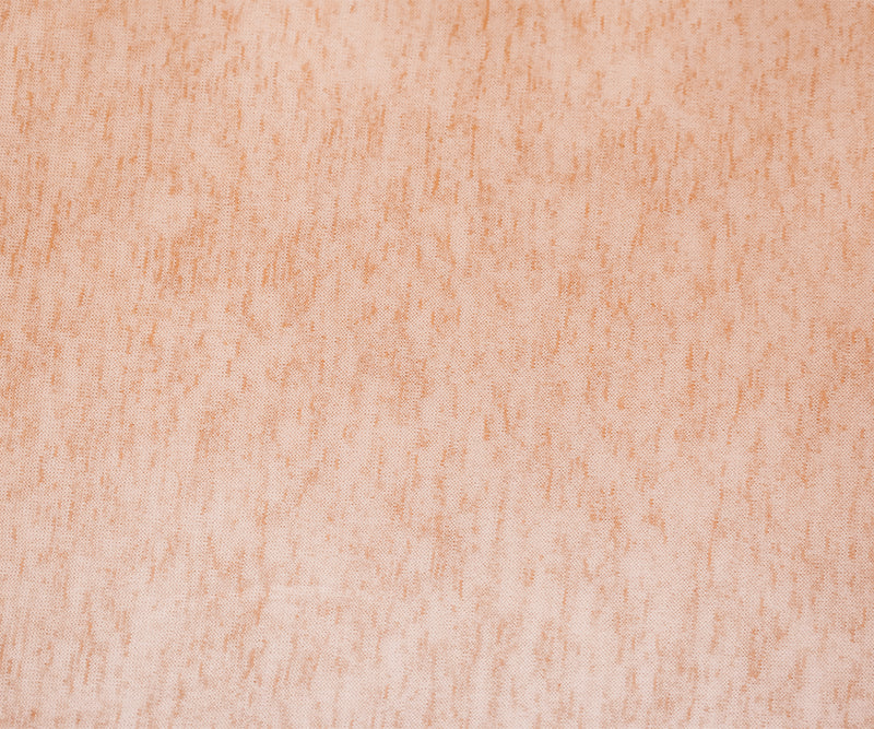 4 1/2 YD PC-Peach Orange Poly Stretch Spandex Semi-Sheer Slub Knit Fabric