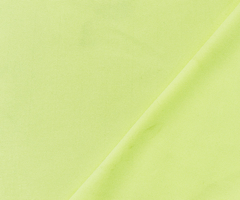 Green Poly Stretch Spandex Interlock Knit Fabric