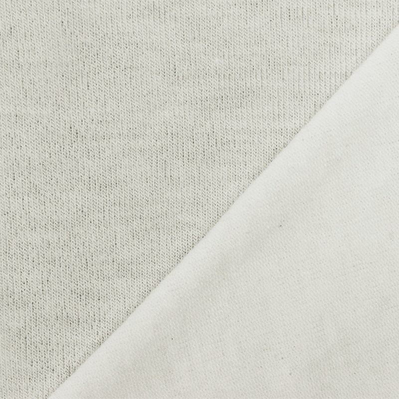 Winter Ivory Solid Stretch Jersey Knit Fabric