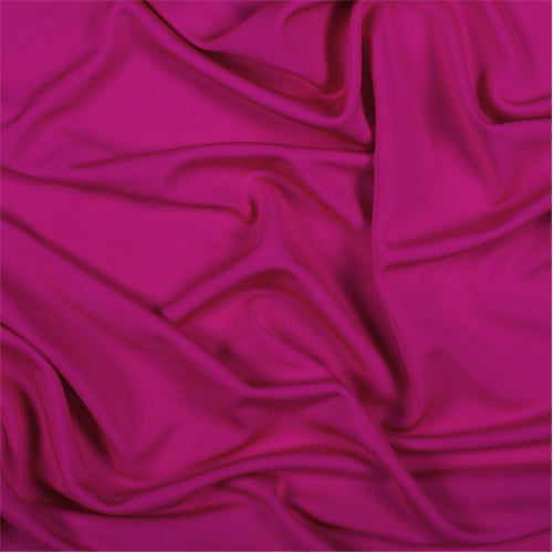 Runway Silks Fuschia Matte Jersey Fabric - Reorderable