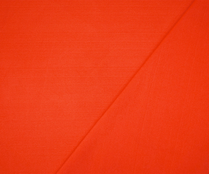 3 1/4 YD PC-Orange Solid Nylon Stretch Spandex Swimwear Knit Fabric