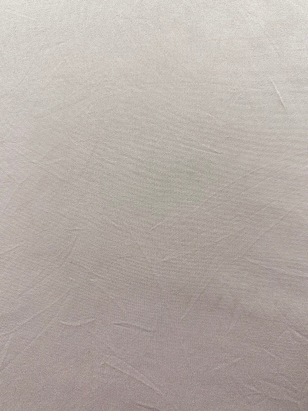 Solid Light Gray Double Brushed Jersey Knit Fabric