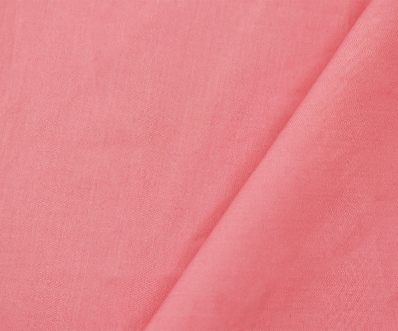 Pink Cotton Rayon Solid Woven Lining Fabric