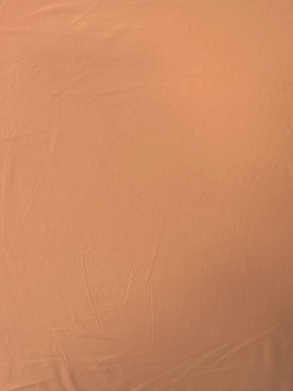Canteloupe Solid ITY Jersey Knit Fabric