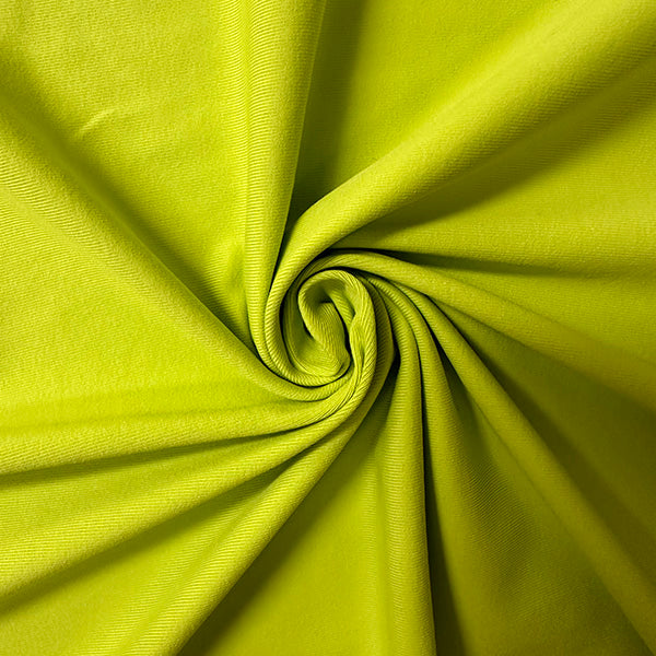 Kiwi Green Solid ITY Jersey Knit Fabric