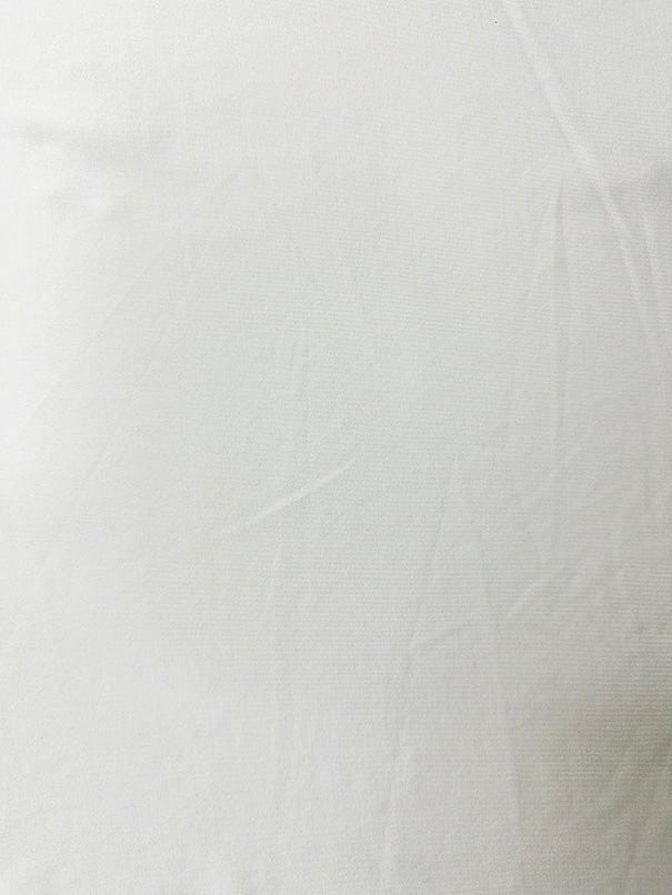 2 3/4 YD PC-Ivory Solid ITY Jersey Knit Fabric