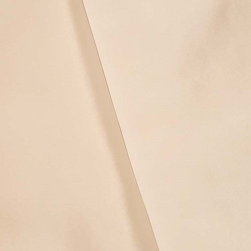 Pearl Beige Famous Designer Silk Blend Bridal Satin Fabric