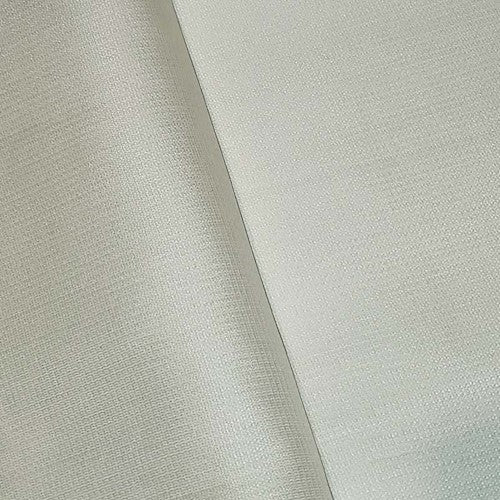 Pearl Ivory Designer Semi-Opaque Silk Blend Textured Dobby Fabric
