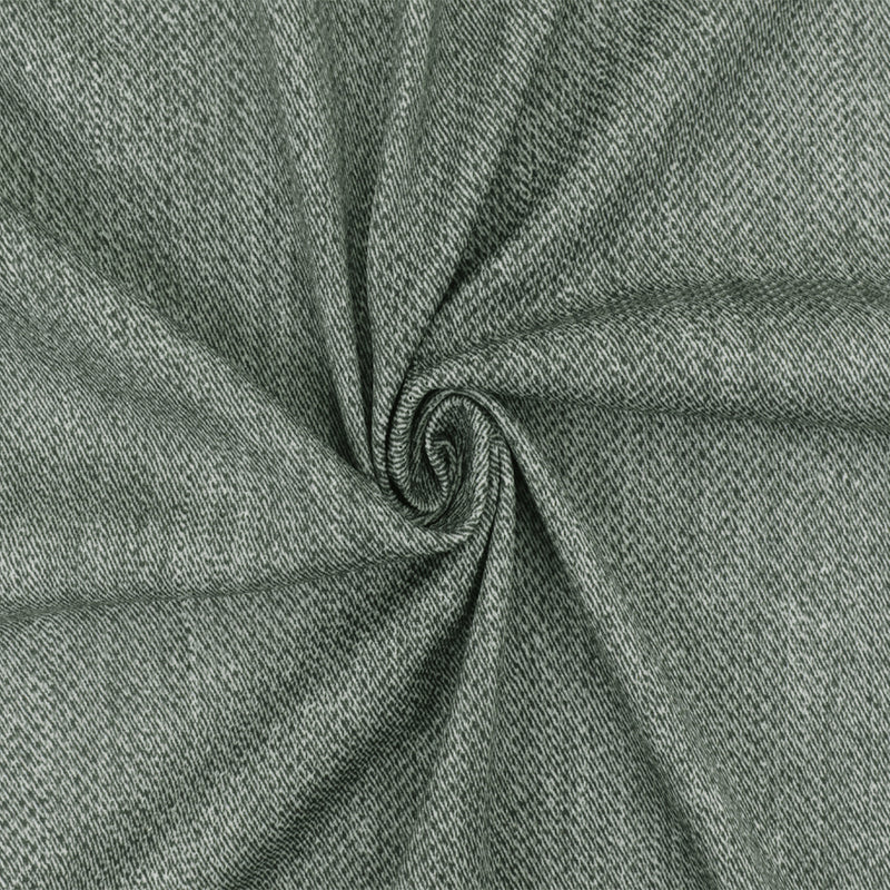 Mountain Gray-White Texture Printed Stretch Athletic Mesh Knit Fabric