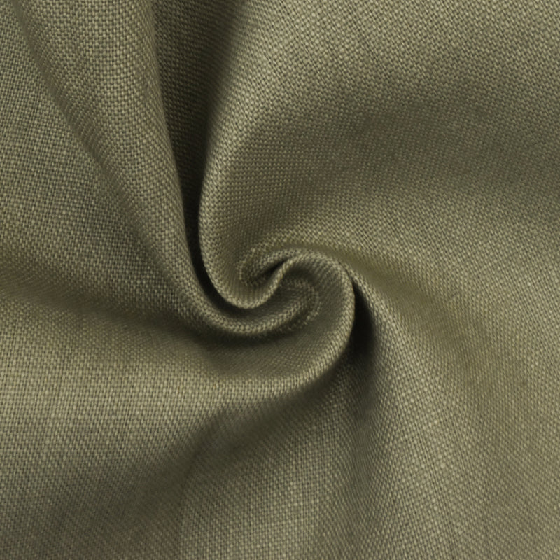 Sage Green Solid Slub Linen Home Decorating Fabric