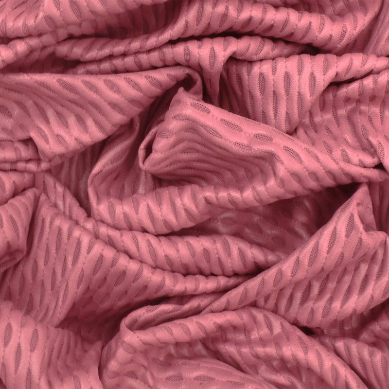 Doll Pink Famous Maker Stretch Mesh Yoga Activewear Fabric