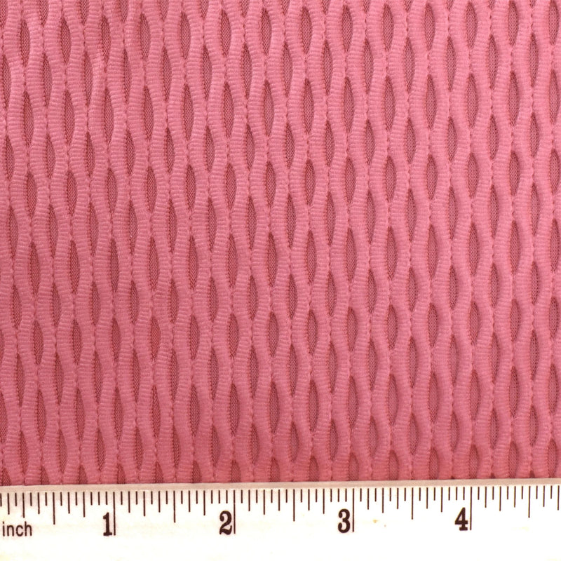Doll Pink Famous Maker Stretch Mesh Yoga Activewear Fabric