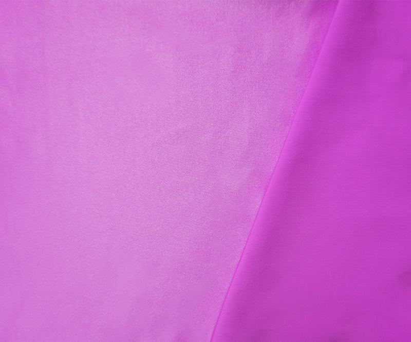 Purple Famous Maker Nylon Solid Satin Tricot Knit Yoga Fabric