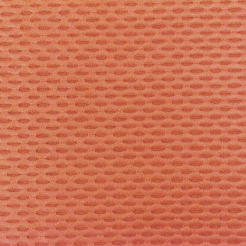Cream Orange Famous Maker Stretch Nylon 3D Mesh Yoga Activewear Knit Fabric