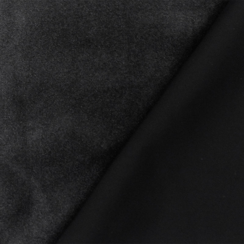 Black Famous Maker Nylon Stretch Spandex Satin Tricot Swimwear Knit Fabric