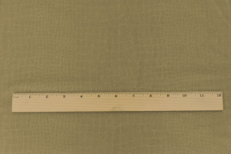 Brass Brown Famous Maker Reptile Jacquard Activewear Double Knit Fabric