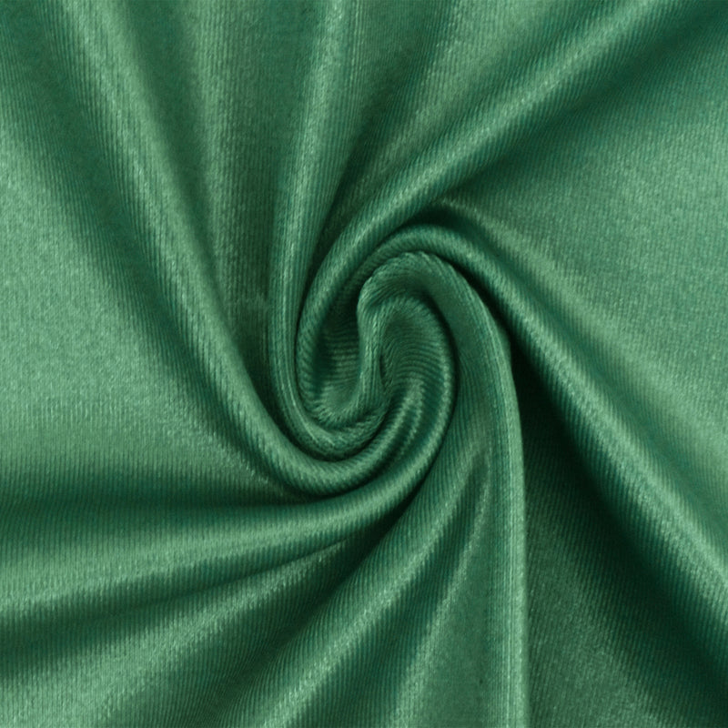 Shiny Holiday Green Famous Maker Stretch Satin Tricot Swimwear Knit Fabric