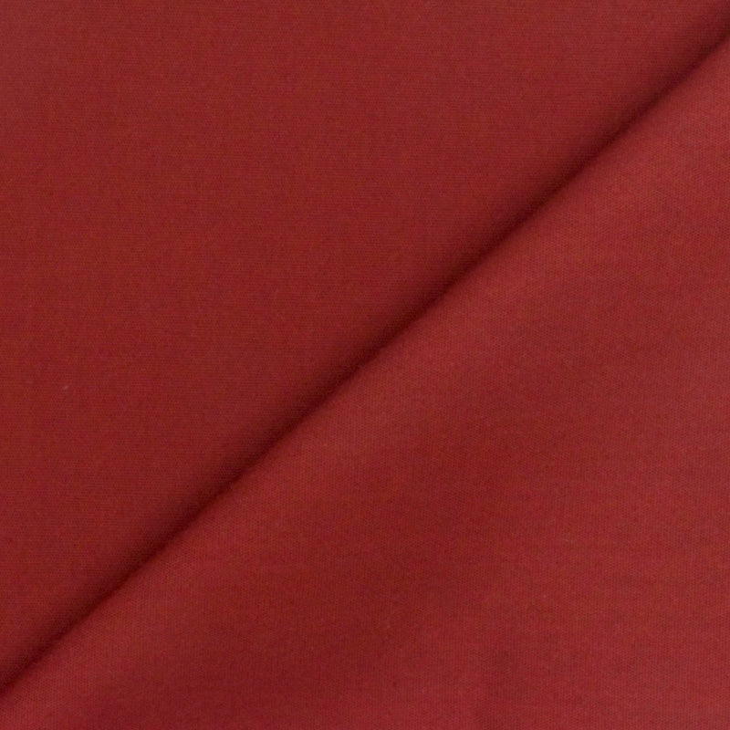 Glory Maroon Red Solid Poplin Woven Fabric