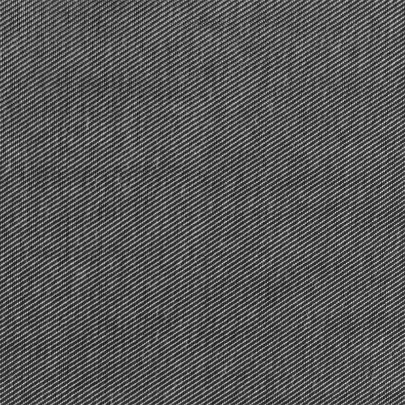 Ash Static Black-White Stretch Twill Denim Fabric