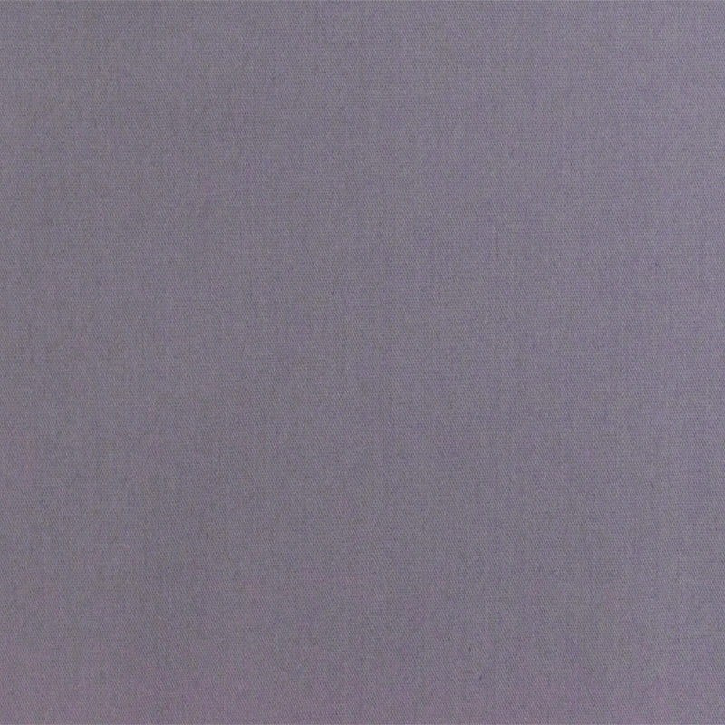 Ash Purple Solid Stretch Cotton Blend Broadcloth Woven Fabric
