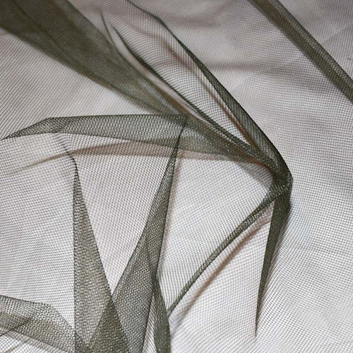 Seaweed Green Tulle Fabric