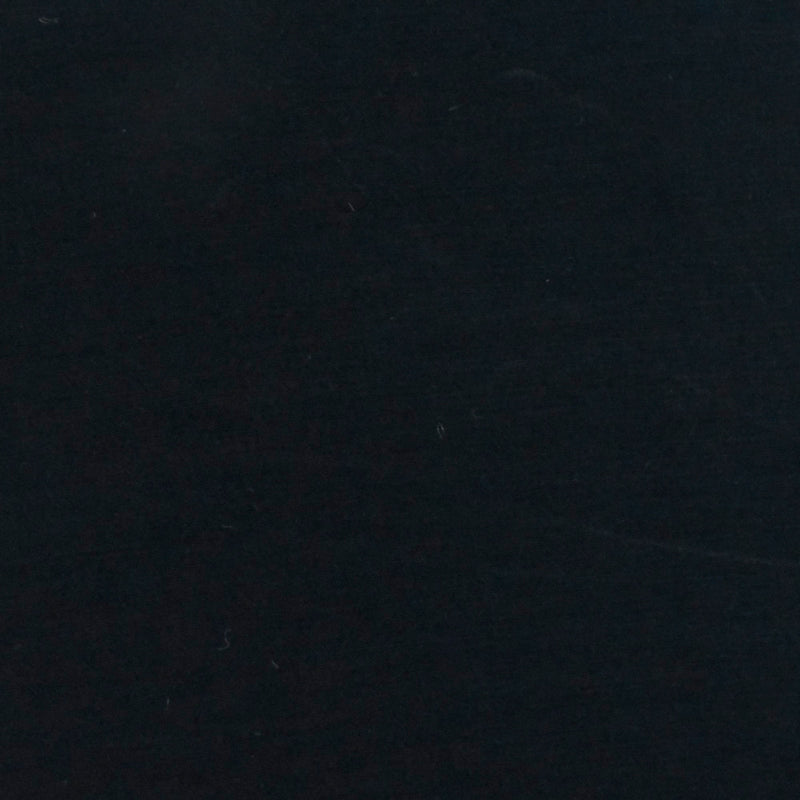 Midnight Black Solid Rayon Semi-Sheer Woven Fabric