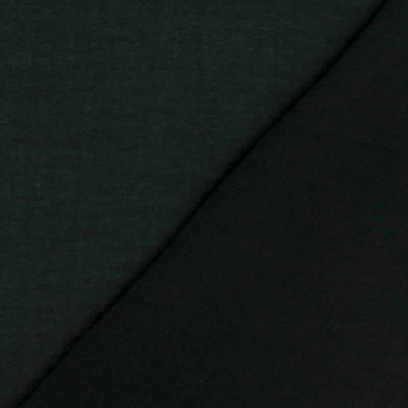 Night Gray Solid Polyester Georgette Woven Fabric