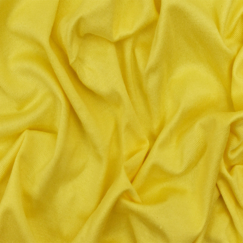 Cyber Yellow Stretch Rayon Jersey Knit Fabric