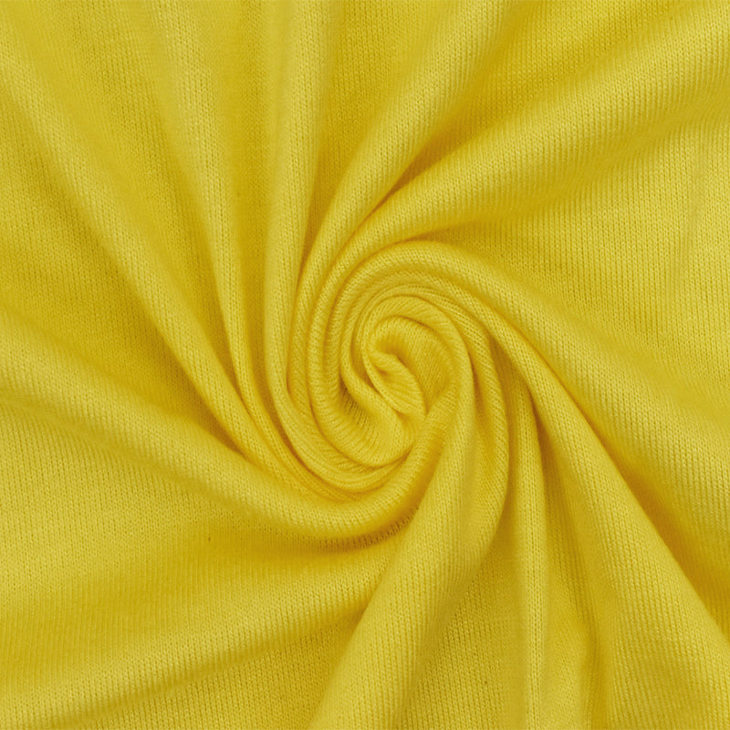 Cyber Yellow Stretch Rayon Jersey Knit Fabric