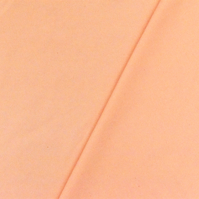 Powder Orange Famous Maker Solid Stretch Tricot Yoga Swimwear Knit Fabric