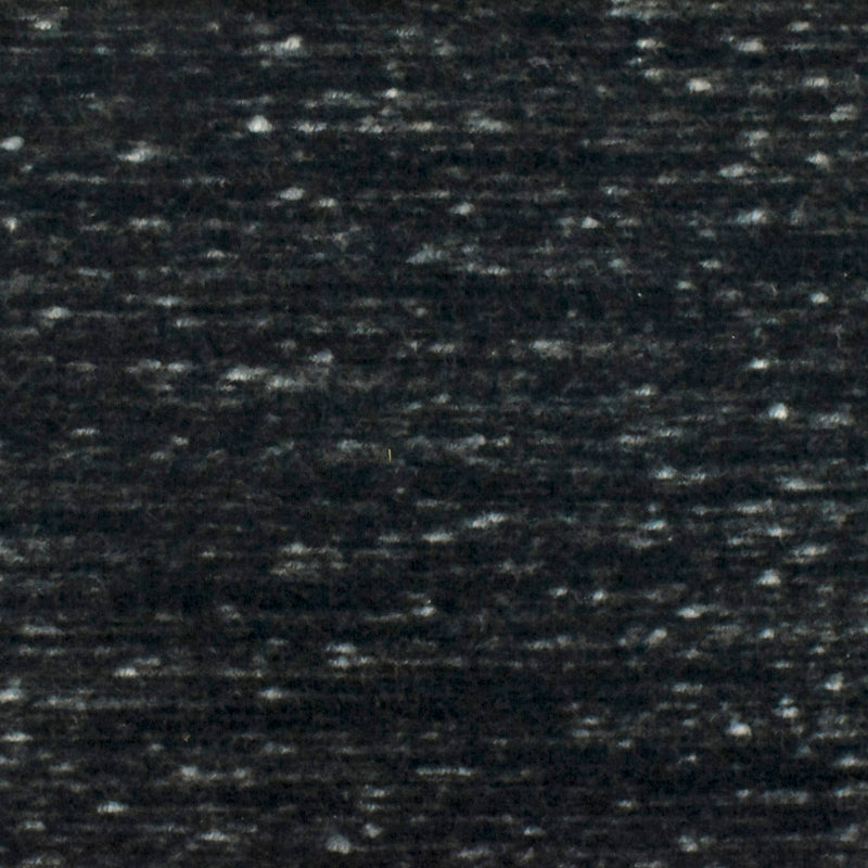 Deep Gray-Ivory Famous Designer Textured Slub Brushed Back 1x1 Rib Knit