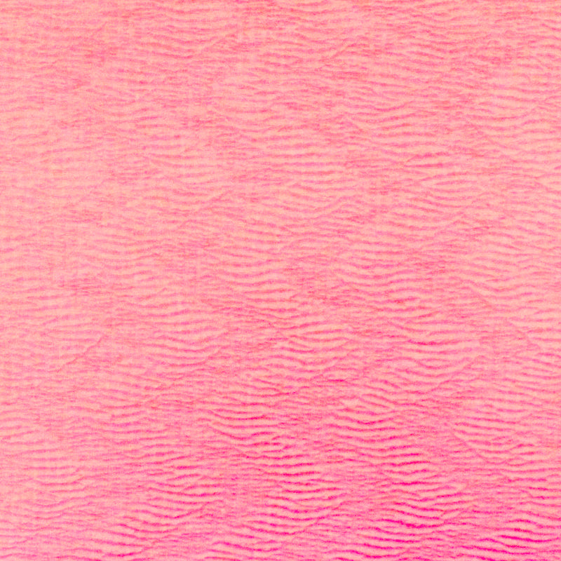 Neon Pink Crinkle Stretch Plisse Polyspan Jersey Knit Fabric
