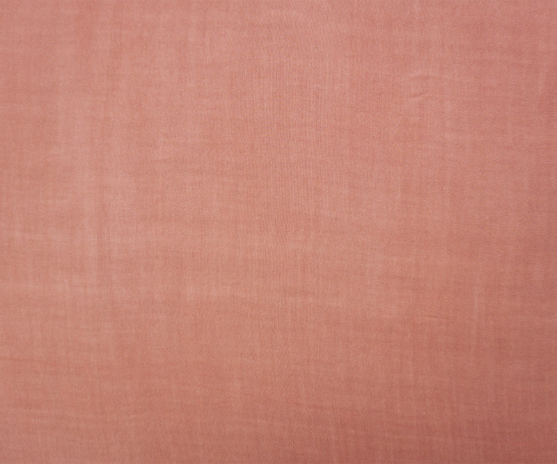 Peach Pink Rayon Solid Challis Woven Fabric