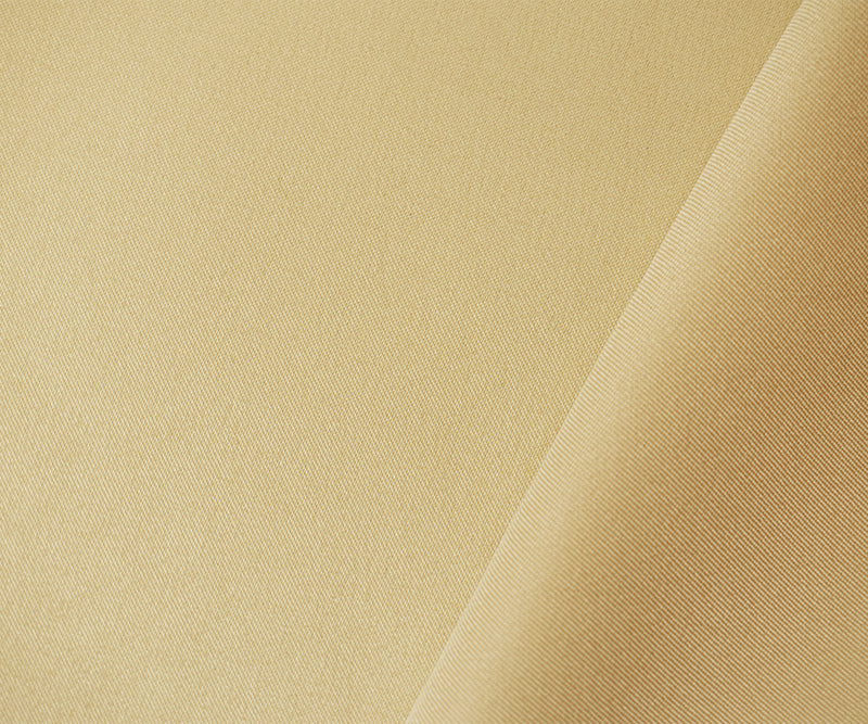 Beige Poly Spandex Stretch Solid Stretch Lamour Woven Fabric