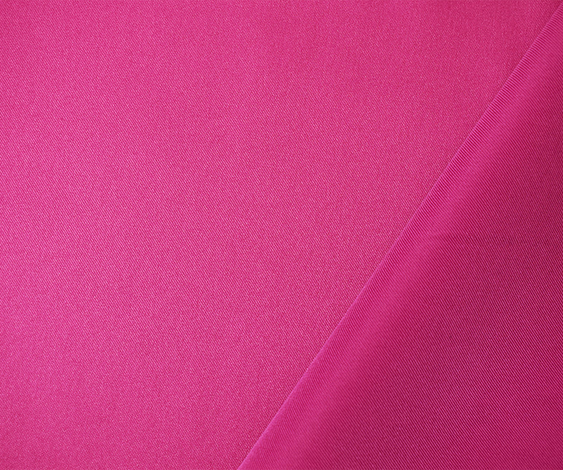 Pink Poly Spandex Stretch Solid Stretch Lamour Woven Fabric
