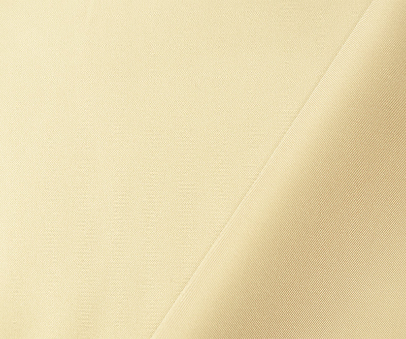Beige Poly Spandex Stretch Solid Stretch Lamour Woven Fabric