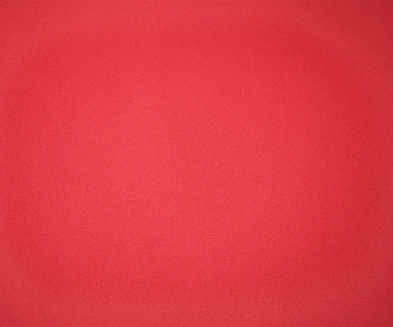 Red Poly Spandex Stretch Solid Stretch Lamour Woven Fabric