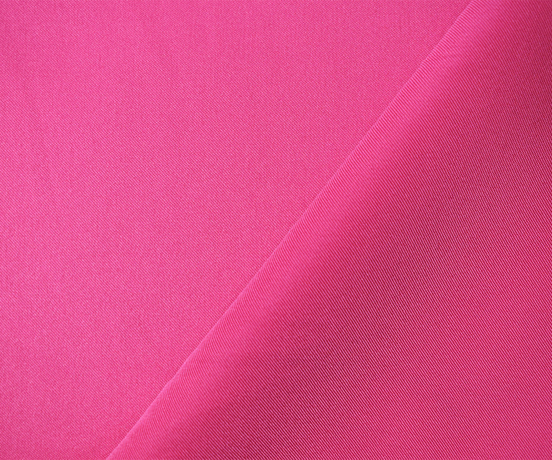 Pink Poly Spandex Stretch Solid Stretch Lamour Woven Fabric