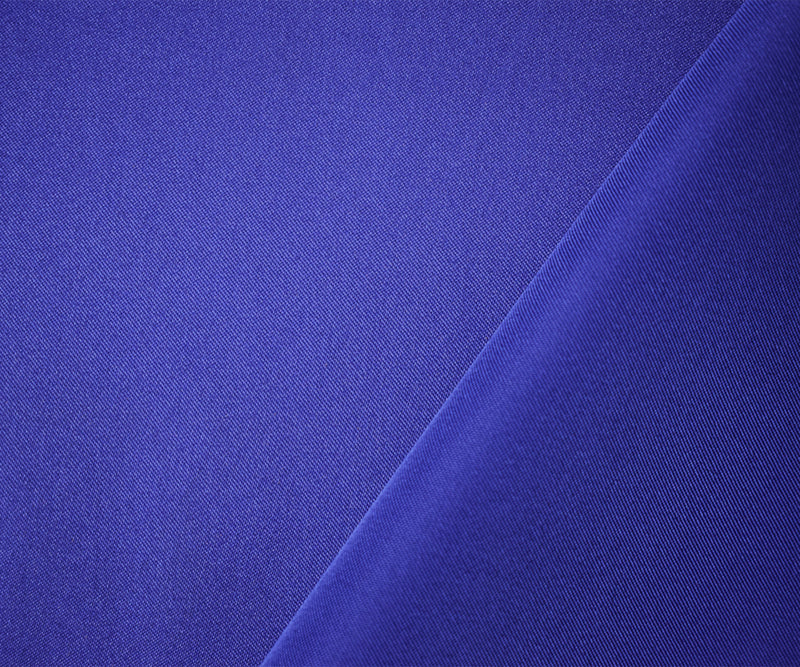 Dark Blue Poly Spandex Stretch Solid Stretch Lamour Woven Fabric