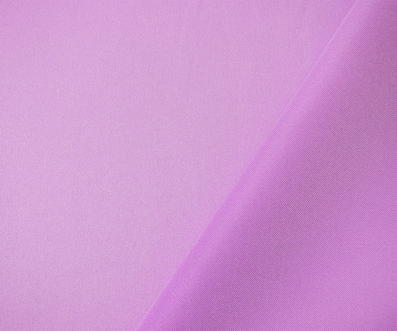 Light Purple Poly Spandex Solid Stretch Lamour Woven Fabric